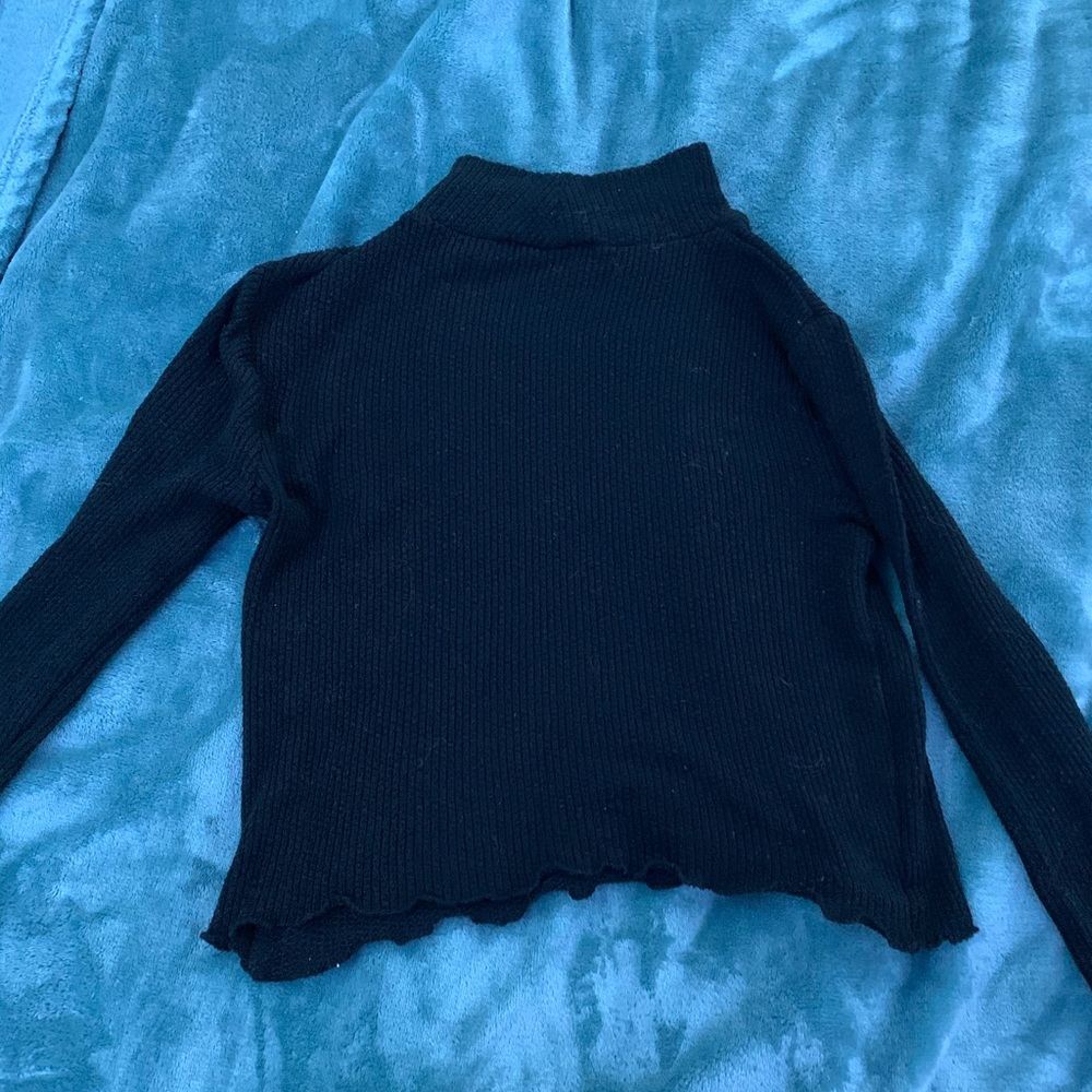Urban outfitters cropped turtle neck sweater
